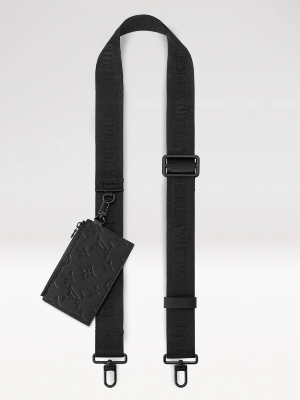 Louis Vuitton Gaston Monogram Shadow Black bag